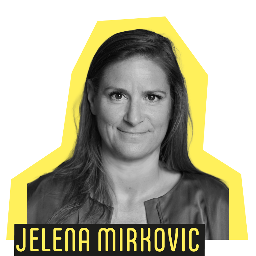 Jelena Mirkovic gelb